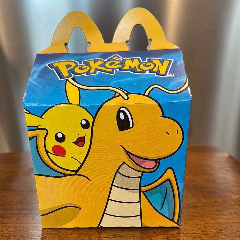 Pokémon McDonald’s Box Series Happy Meal Box